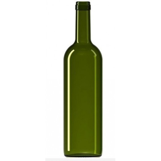Бутылка винная 0,75л "оливковая"